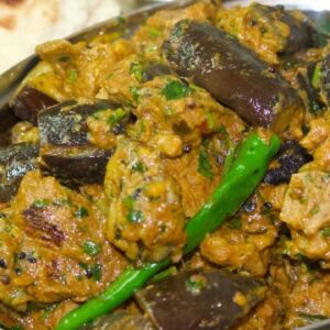 BRINJAL ACHARI(Mutton)